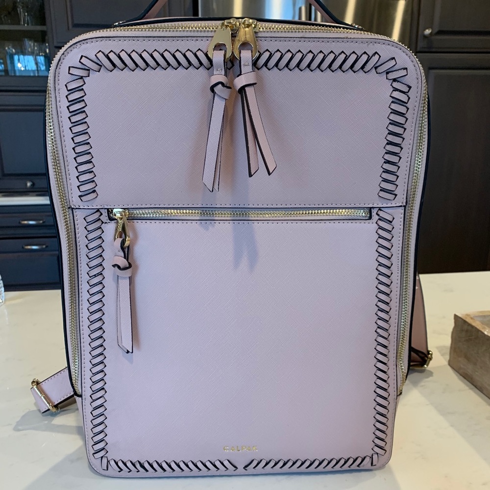 Calpak Kaya Laptop Bag - Blush